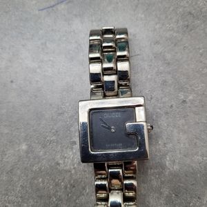 Gucci G face stainless steel ladies watch
